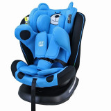 Cumpara ieftin Scaun Auto Tweety Plus DELUXE BUF BOOF iSIZE UrsBlue cu Isofix rotativ 360 grade 40-150 cm