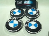Capace Jante Aliaj BMW - Diametru Standard - Set Complet - Accesorii Auto Originale - Logo BMW