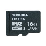 Card memorie Toshiba Exceria microSDHC tip HD 16 GB clasa 10