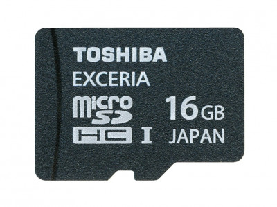 Card memorie Toshiba Exceria microSDHC tip HD 16 GB clasa 10 foto