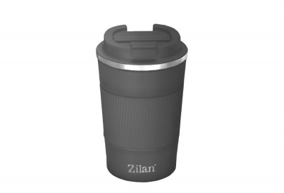 Cana de cafea Zilan ZLN9923 termos, capacitate 510ml, interior din inox, pereti dublii, gri foto