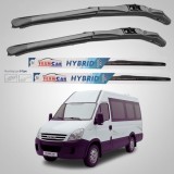 Cumpara ieftin Ștergătoare IVECO Daily Minibus (2006&ndash;2009) Hibrid | Set față &ndash; TeamCar&reg;