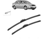 Cumpara ieftin Set 2 Stergatoare SKODA FABIA I Saloon (6Y3) 1999-2007, pentru parbriz, Bosch Aerotwin Retrofit