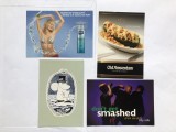 4 CARTI POSTALE CU RECLAME