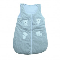 Sac de dormit pentru bebelusi Koala Funny Bears 07-082G-1, Gri foto