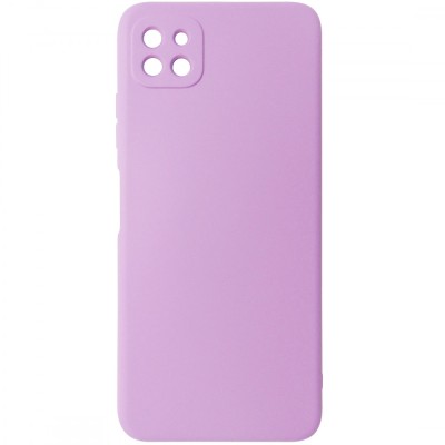 Husa silicon TPU Matte mov deschis pentru Samsung Galaxy A22 5G foto