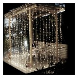 Perdea Exterior Flash Fir Verde Gros 6x2m 480LED V8 Alb Rece P TO620W