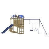Cumpara ieftin Set de joaca pentru exterior, lemn de pin impregnat