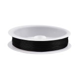 Sarma pentru decoratiuni, diametru 0,4 mm, lungime 10 m, Negru