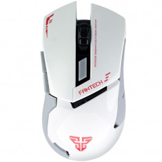 Mouse Gaming Wireless FanTech WG8, 2000DPI, Alb foto