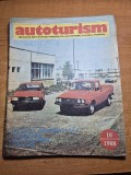 revista autoturism octombrie 1988