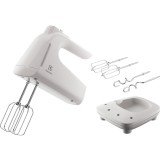 Mixer de mana Electrolux EHM4W, 500W, 5 viteze + Turbo, suport pentru mixer si accesorii, alb