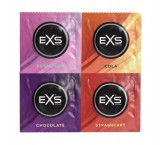 Set 48 buc Prezervative Aromate Latex EXS Mixed Flavoured