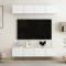 vidaXL Comode TV, 4 buc., alb, 80x30x30 cm, lemn compozit 3074451