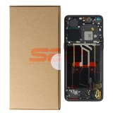 Display LCD Touchscreen cu Rama Original OPPO Find X5 Pro Negru Service Pack