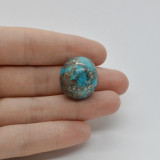 Cabochon turcoaz iranian 21x19x14mm c23