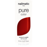 Nailmatic Pure Color lac de unghii PETRA- Red 8 ml