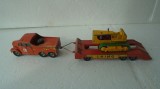 Bnk jc Matchbox K-8-a Tractor and Transporter