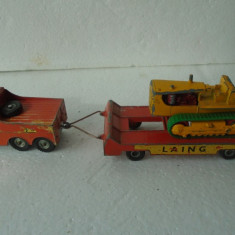 bnk jc Matchbox K-8-a Tractor and Transporter