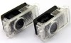 Proiectoare Logo LED Auto Dedicate Audi A1 A4 A5 A6 A8 TT R8 Q5 Q7, 5W Cree, Set 2 Bucati, Compatibilitate Multipla