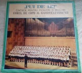 DISC ELECTRECORD EXD 1205: PUI DE LEI, CANTECE PENTRU PIONIERI SI SCOLARI (1969)