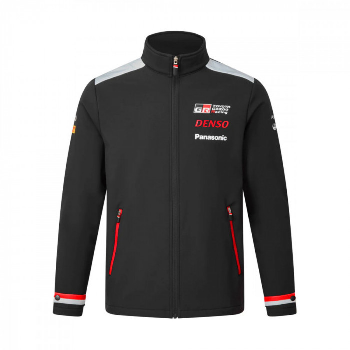 Toyota Gazoo Racing geacă de bărbați WRC Softshell official black 2023 - XS