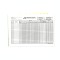 Foaie colectiva de prezenta, format A4, orientare vedere, 100 file