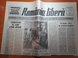 Ziarul romania libera 23 martie 1990-conflictul din targu mures - octavian paler