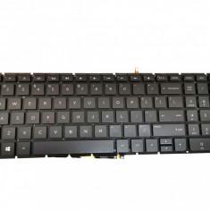Tastatura Laptop, HP, Pavilion 250 G6, 256, 17-G, 17AB, M6-AR, M7-N, iluminata, us, neagra