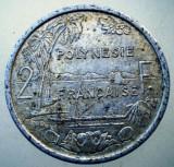 7.818 POLINEZIA POLINESIA FRANCEZA 2 FRANCS FRANCI 2003