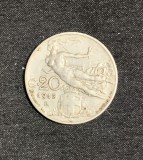Moneda 20 centesimi 1912 Italia