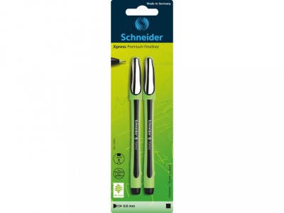 Blister Fineliner Schneider Xpress - negru foto
