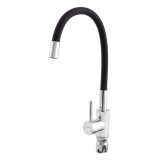 Baterie bucatarie cu dus flexibil CHAMPION SUS-011 CHROME REFL.BLACK Innovative ReliableTools