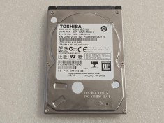 Hard disk laptop Toshiba MQ01ABD100 2,5&#039;&#039; 1TB SATA2 5400RPM 8MB - teste reale