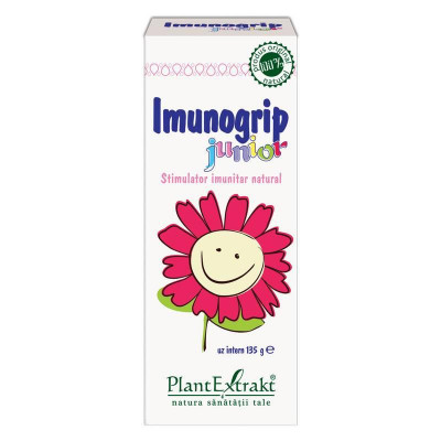 Sirop Imunogrip Junior 135ml PlantExtrakt foto