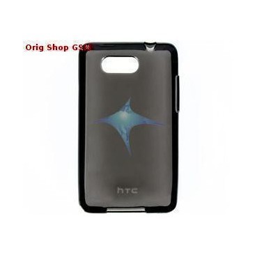 HUSA CAPAC PLASTIC TPU HTC HD MINI GRATIA (C530) NEGRU ORIGINAL foto