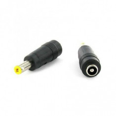 Mufa adaptor 5,5 x 2,1 mm (mama) la 5,5 x 2,5 mm (tata)