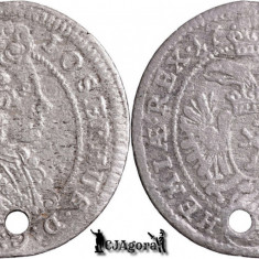 1710 PM, 3 Kreuzer - Iosif I - Praga - Regatul Boemiei