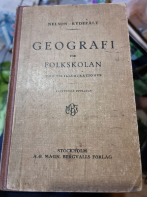 Nelson Rydefalt - Geografi for Folkskolan foto