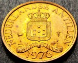 Moneda exotica 1 CENT - ANTILELE OLANDEZE (Caraibe), anul 1976 * cod 1463 = UNC, America Centrala si de Sud