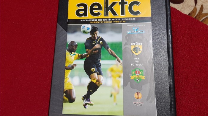 program AEK Atena - FC Vaslui