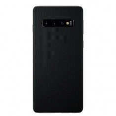 Set Folii Skin Acoperire 360 Compatibile cu Samsung Galaxy S10 (Set 2) - ApcGsm Wraps Matrix Black