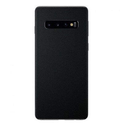 Set Folii Skin Acoperire 360 Compatibile cu Samsung Galaxy S10 Plus (Set 2) - ApcGsm Wraps Matrix Black foto