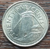(M1807) MONEDA BARBADOS - 25 CENTS 2008, EXOTICA, America de Nord