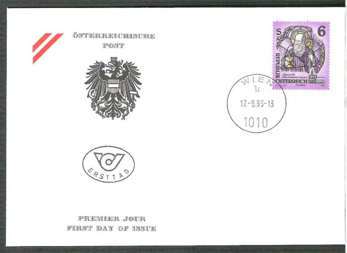 Austria &Ouml;sterreich 1993 Freimarke FDC K.201
