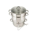 Set oale din inox pentru preparat suc si siropuri, 26 cm, capacitate 8 litri, Kinghoff