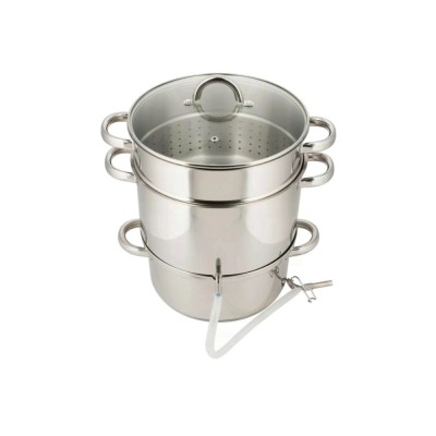 Set oale din inox pentru preparat suc si siropuri, 26 cm, capacitate 8 litri, Kinghoff foto