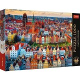 PUZZLE TREFL 1000 PREMIUM PLUS PHOTO ODYSSEY VEDERE A ORASULUI GDANSK POLONIA