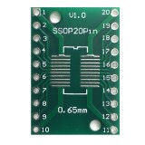 Adaptor PCB, dublu placat, SSOP20, SOP20, 122404