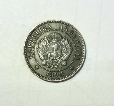 Moneda Argentina 1894 foto